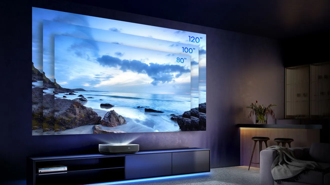HISENSE LASER CINEMA PL1SE SHORT THROW 4K LASER PROJECTOR