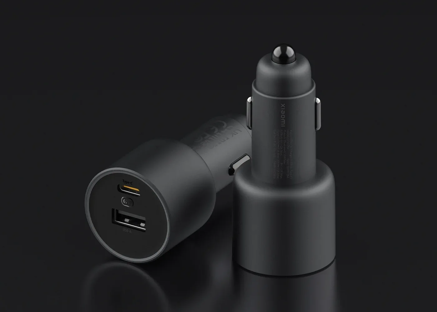 XIAOMI 67W CAR CHARGER (USB-A TYPE-C) CC07ZM