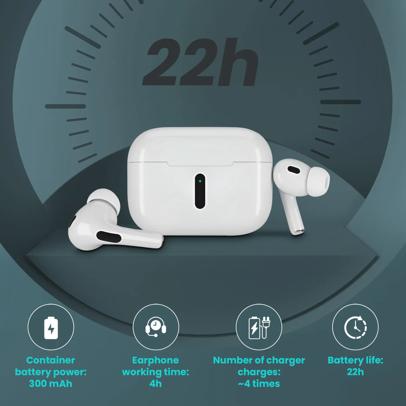 EXTRALINK LIFESTYLE SŁUCHAWKI HARMONYSOUND V1.0 BIAŁE