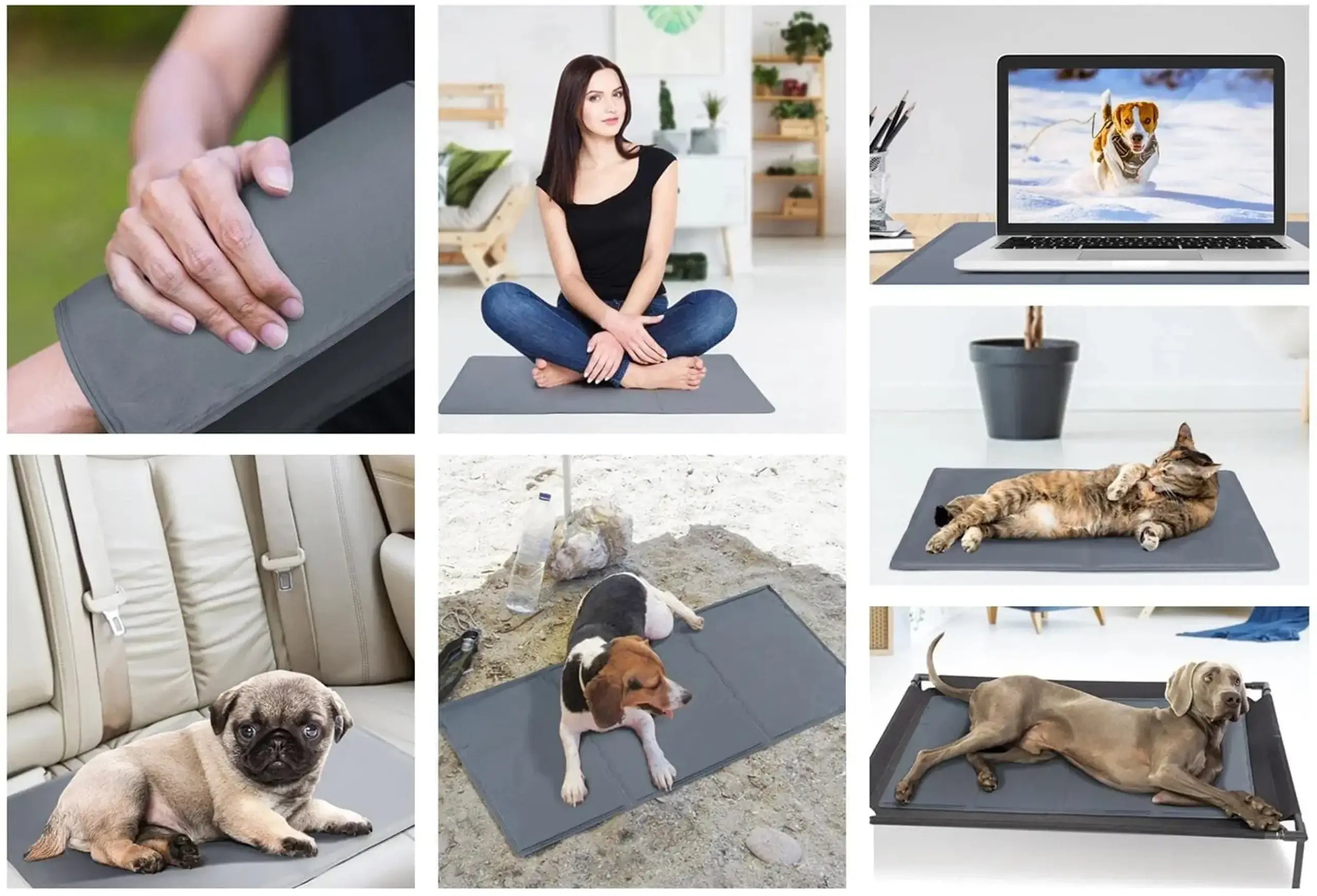 EXTRALINK PETS COOLING FOLDABLE GEL MAT FOR DOG CAT LEGGING XXXXL 70x110 PET-1112