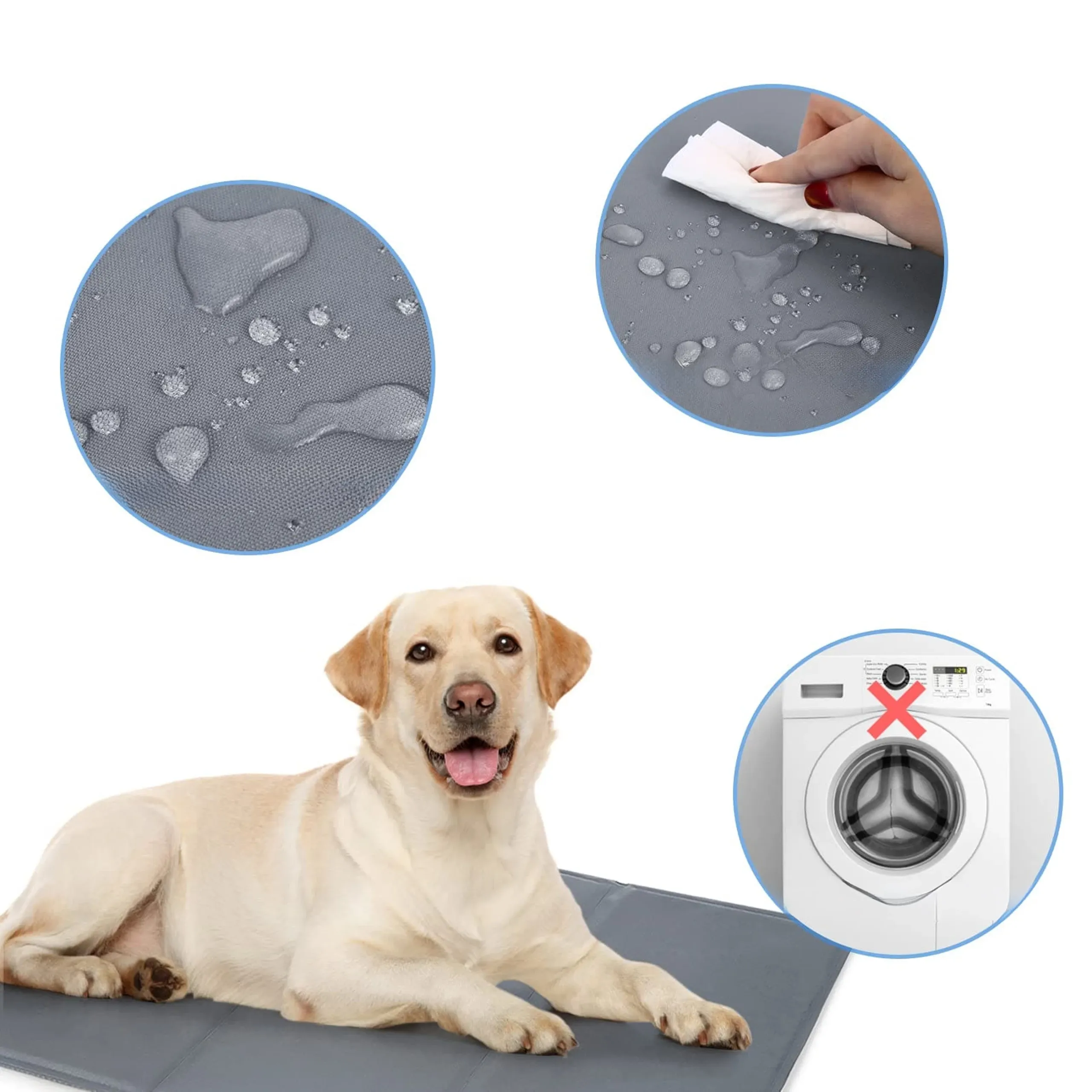 EXTRALINK PETS COOLING FOLDABLE GEL MAT FOR DOG CAT LEGGING XXXXL 70x110 PET-1112