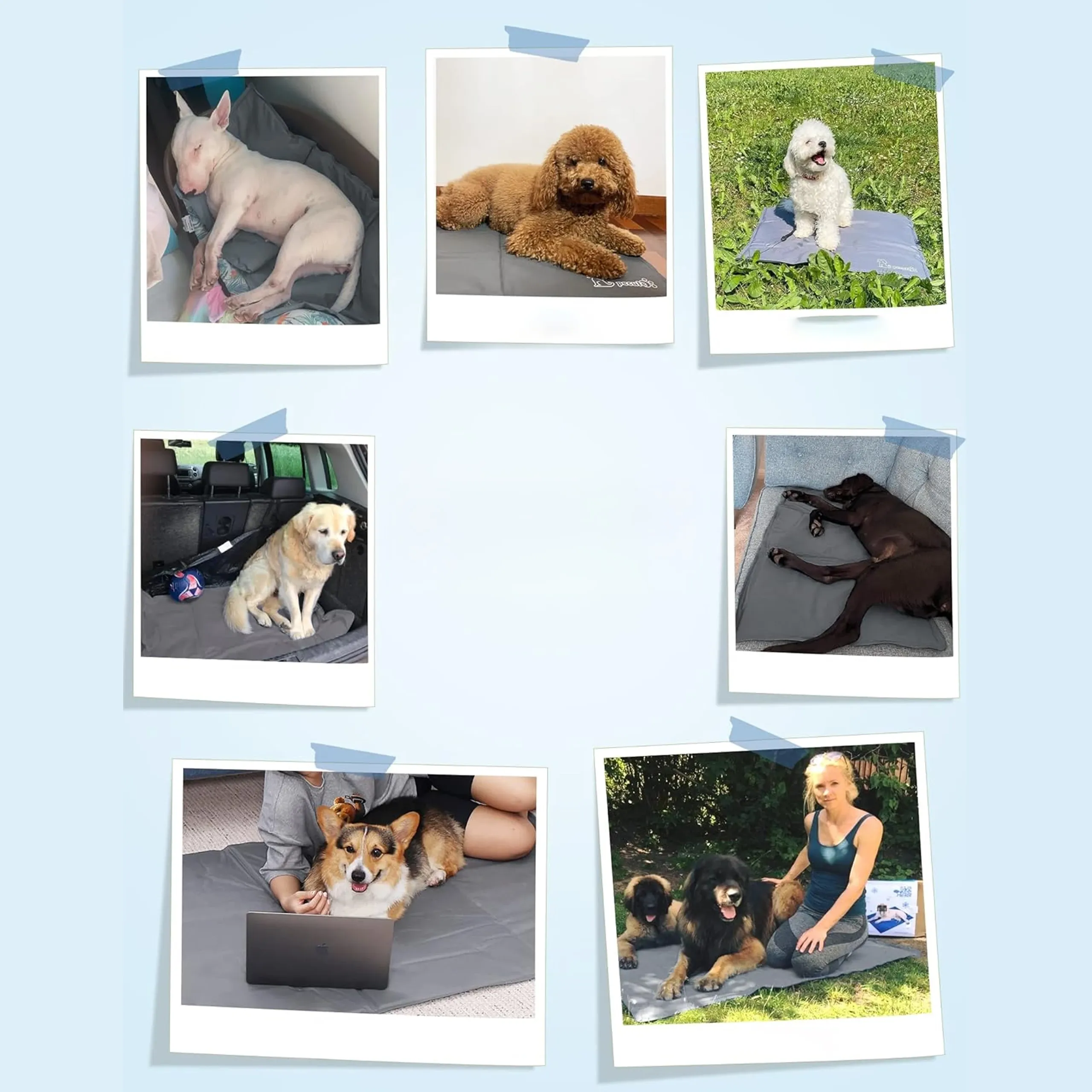 EXTRALINK PETS COOLING FOLDABLE GEL MAT FOR DOG CAT LEGGING XXXXL 70x110 PET-1112