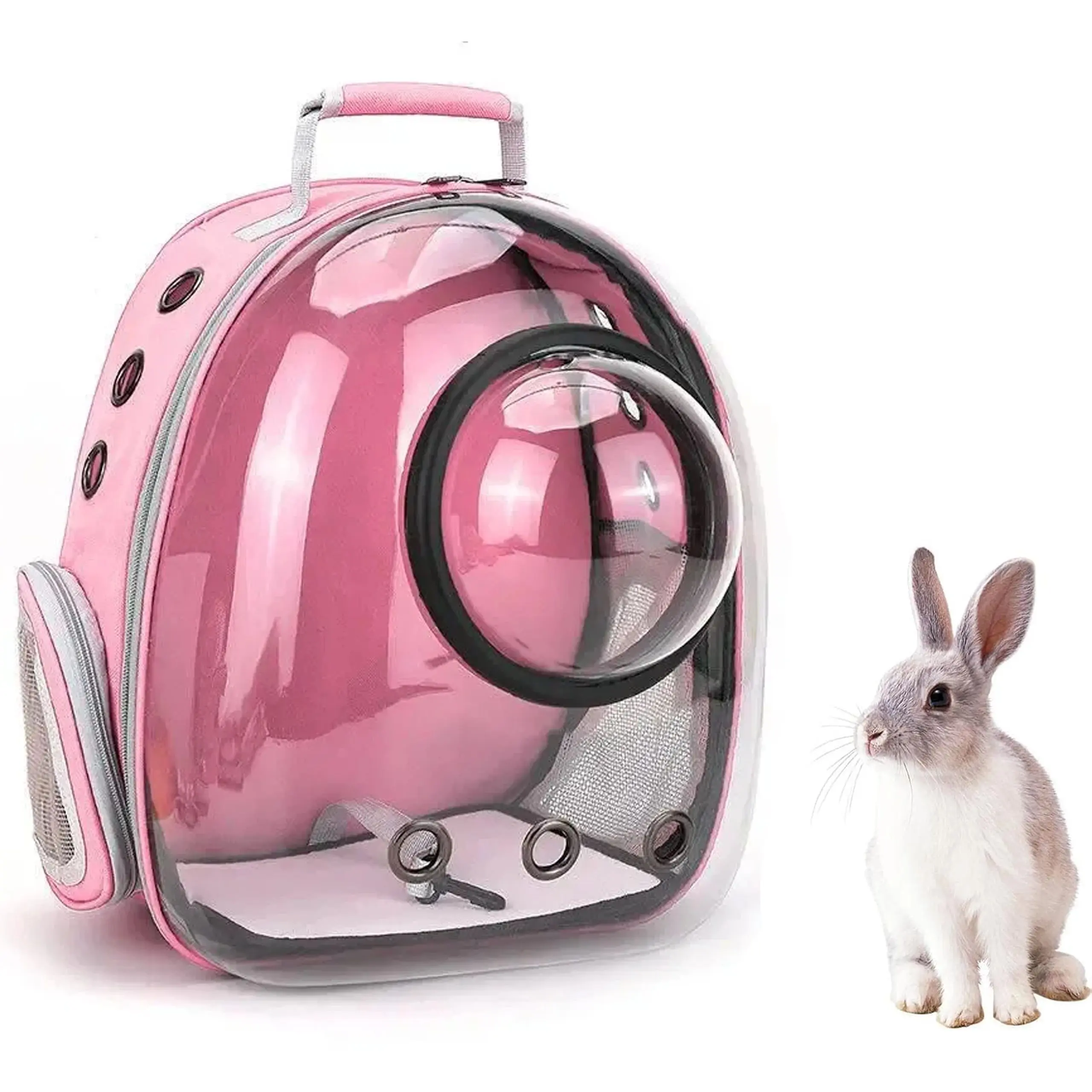 EXTRALINK PETS PLECAK DLA KOTA PSA TRANSPORTER PRZEZROCZYSTY WENTYLOWANY TORBA NA KOTA PET-997