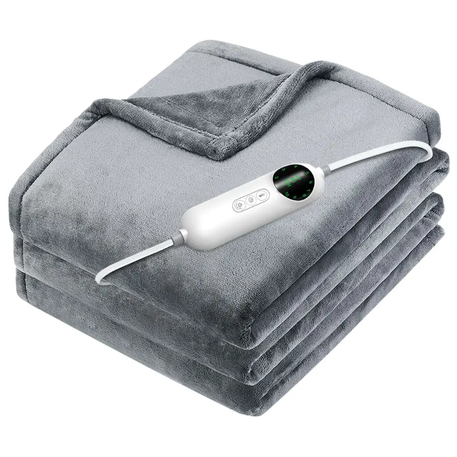 EXTRALINK LARGE ELECTRIC WARM BLANKET 180X155 THICK ADJUSTABLE HEATING MAT XXL-284
