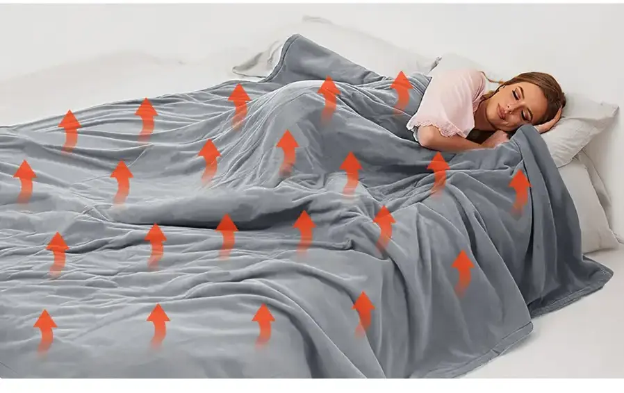 EXTRALINK LARGE ELECTRIC WARM BLANKET 180X155 THICK ADJUSTABLE HEATING MAT XXL-284