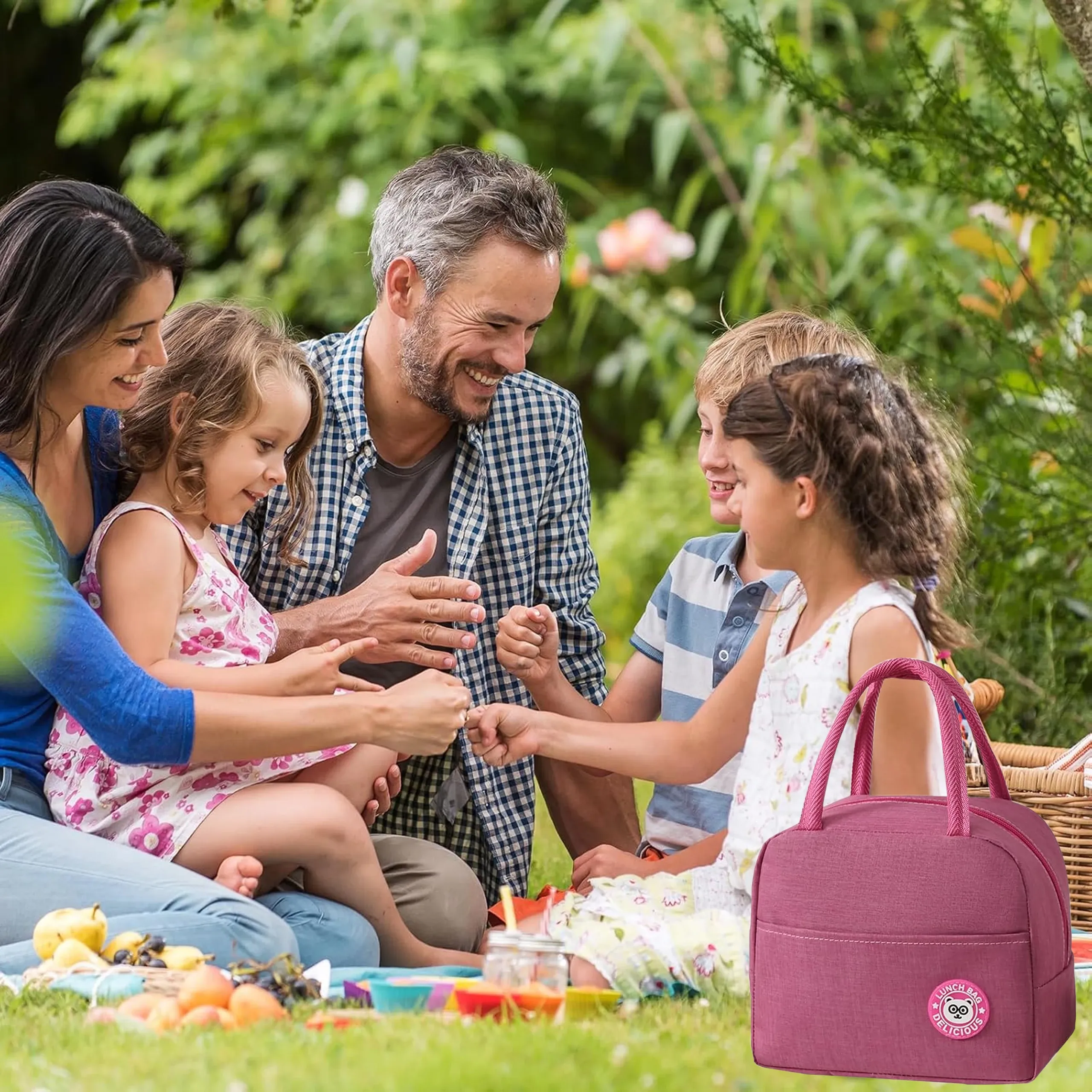 EXTRALINK TORBA TERMICZNA IZOLACYJNA LUNCH BOX ŚNIADANIOWA NA JEDZENIE T-1078