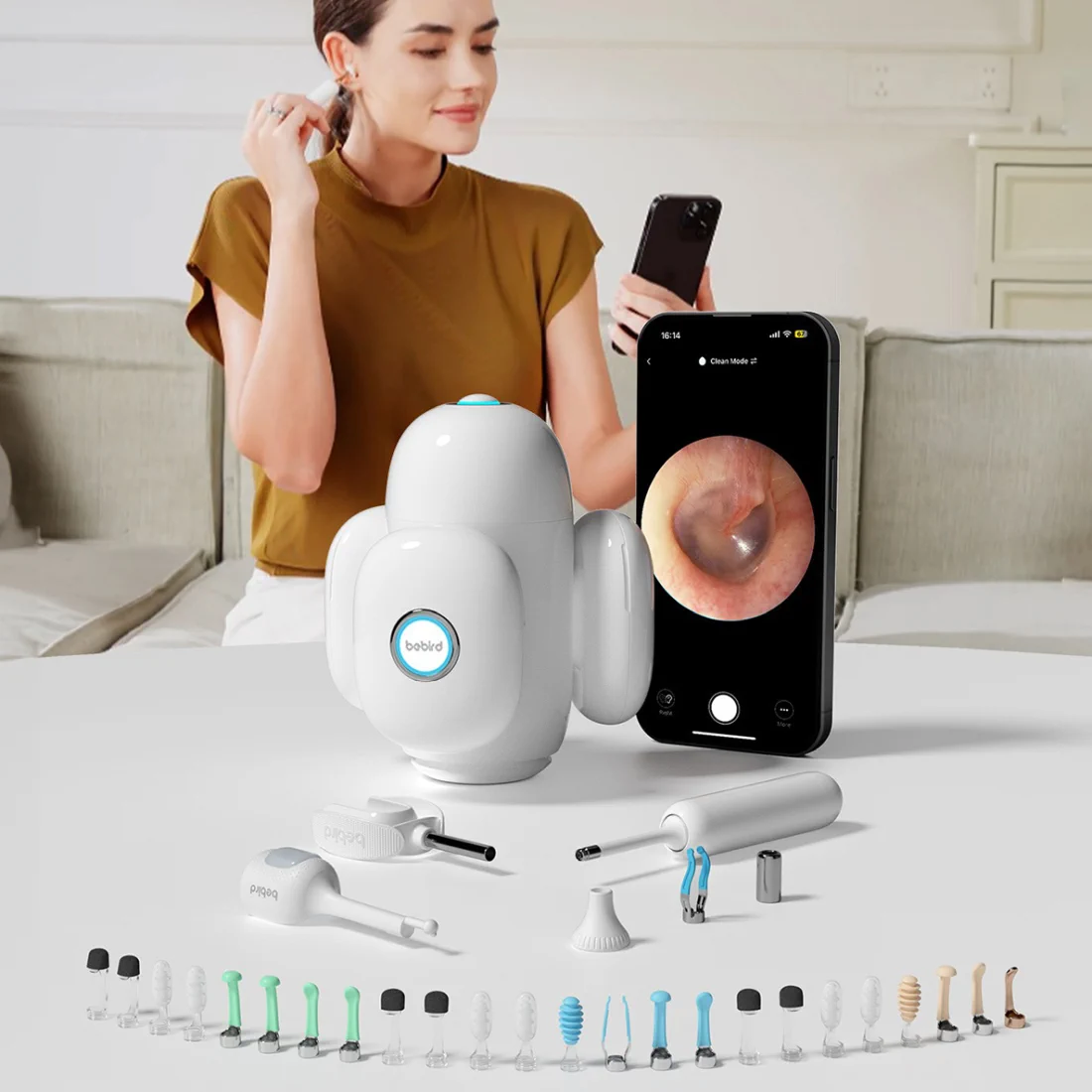 BEBIRD HOME30S OTOSKOP Z KAMERĄ DO USUWANIA WOSKU