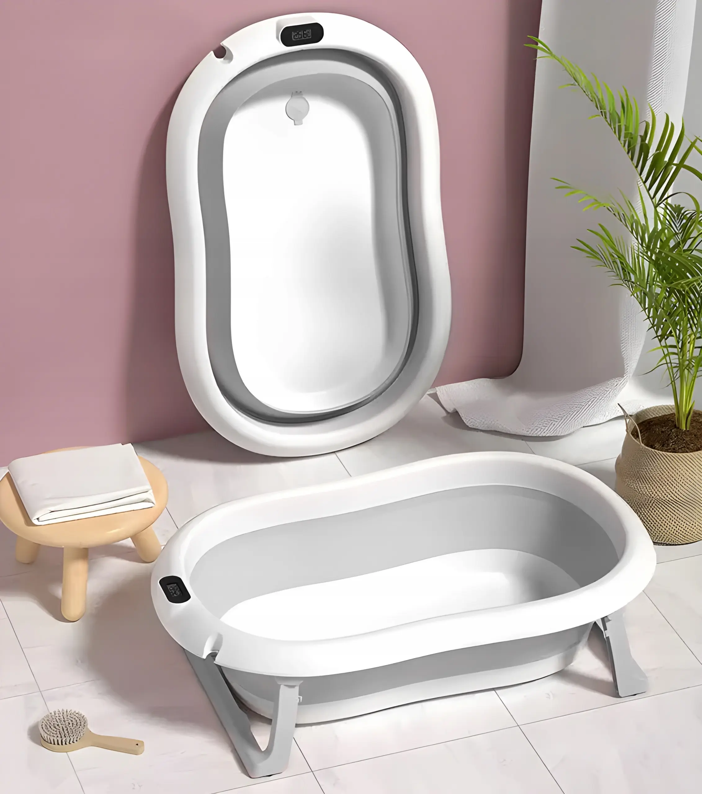 EXTRALINK KIDS WANIENKA SZARA Z TERMOMETREM LED