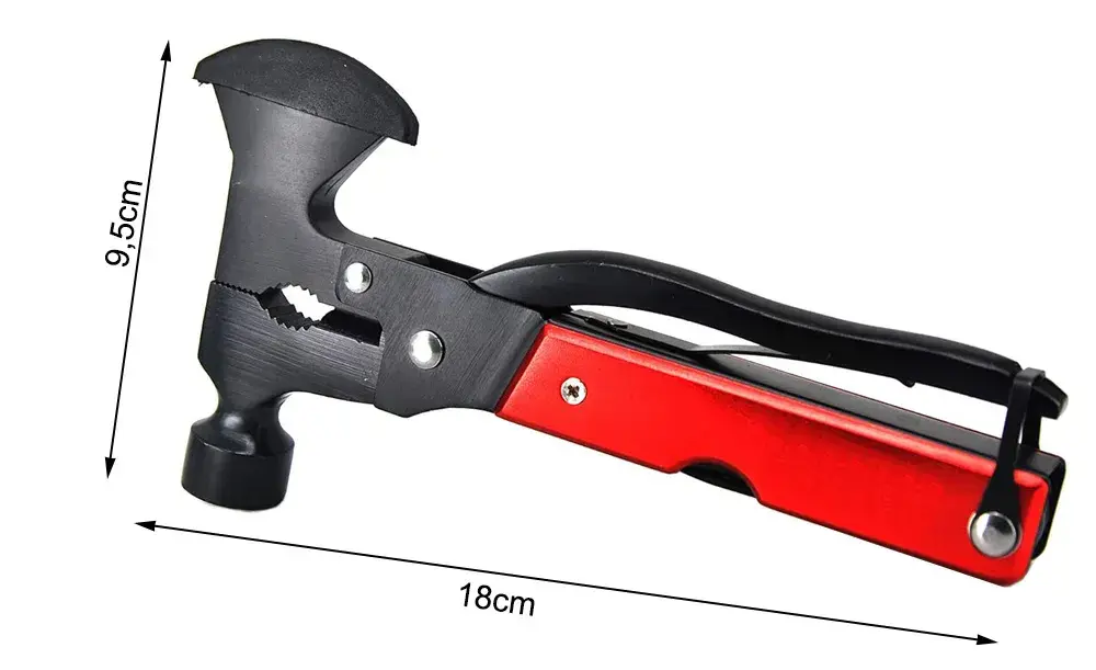 EXTRALINK MULTITOOL MŁOTEK SIEKIERKA KOMBINERKI 17W1 - 1134