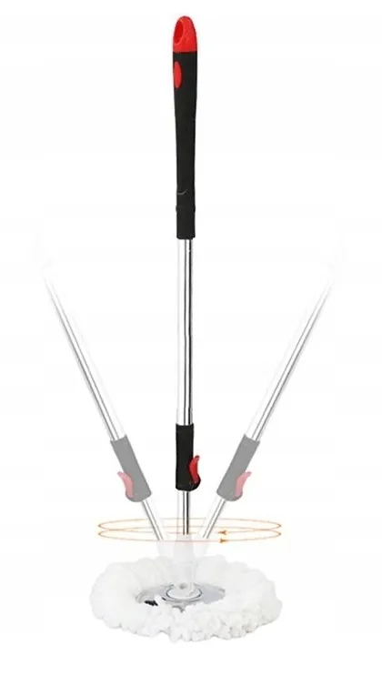 EXTRALINK MOP OBROTOWY ROTACYJNY 360 SPIN TURBO 3W1 + 2 NAKŁADKI