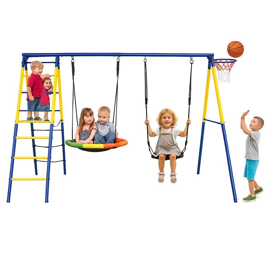 Black Forest | Frame swing | stork's nest swing ladder basket 271x180x185cm