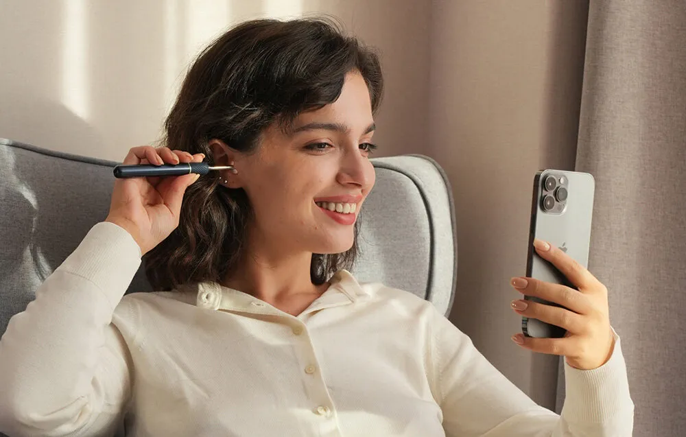 BEBIRD NOTE5 PRO OTOSKOP Z KAMERĄ DO USUWANIA WOSKU NIEBIESKI