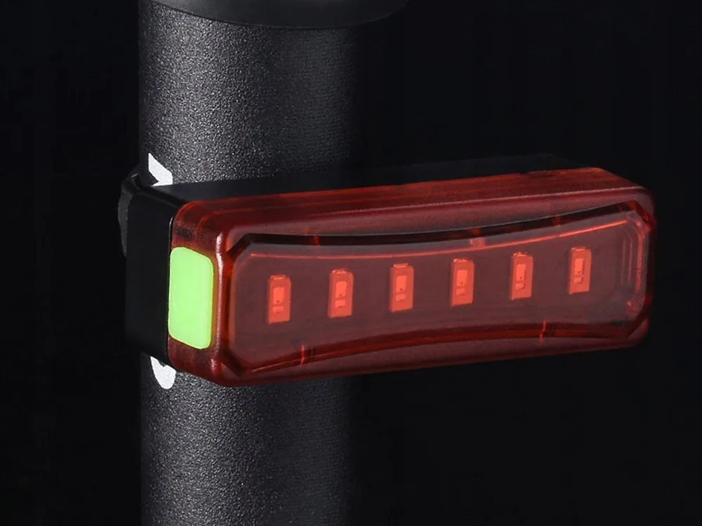 Extralink | Lampka rowerowa | przód tył zestaw do roweru LED USB