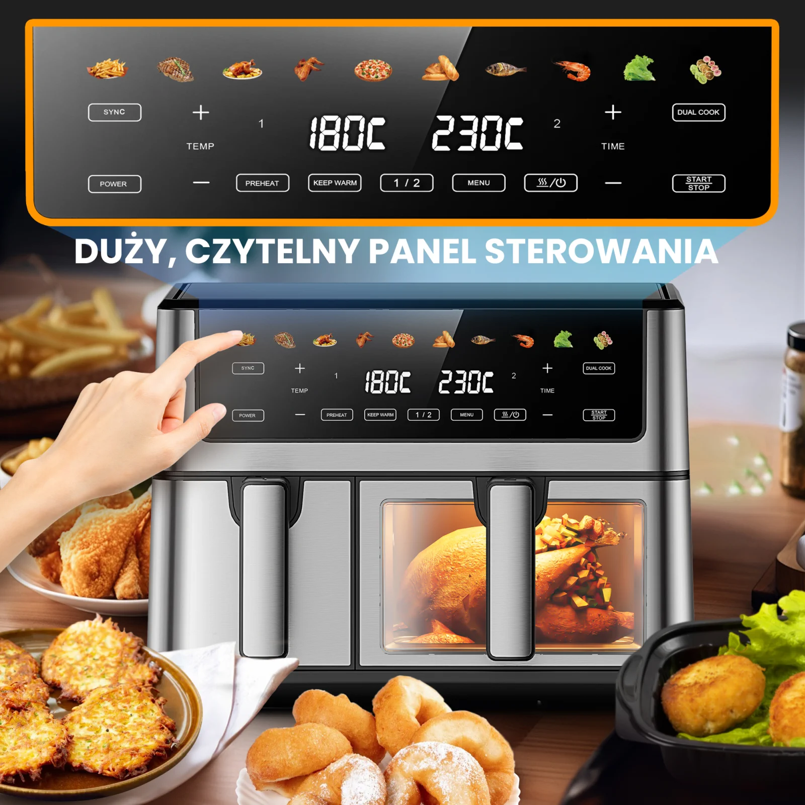 EXTRALINK HOME AIR FRYER 10L EU SJ-1000 PRO