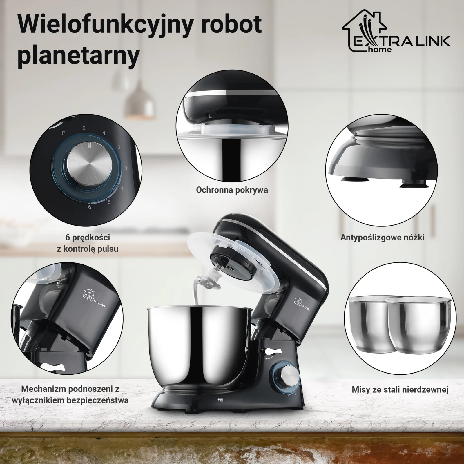 Extralink Home Robot planetarny