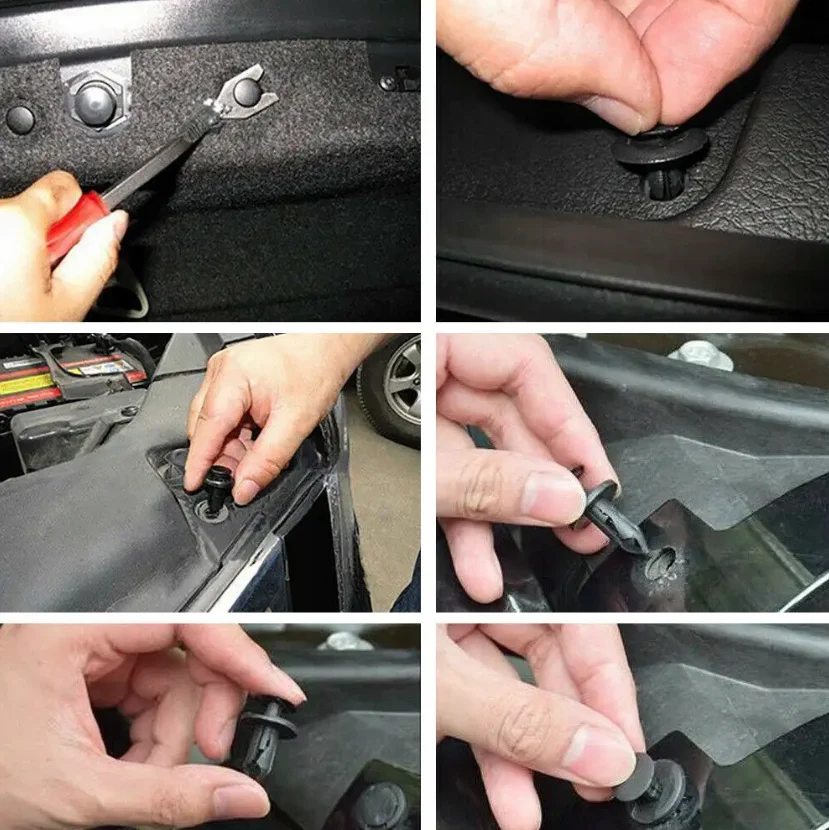 Extralink | Car clips | upholstery mounting clips 625 pieces paddle