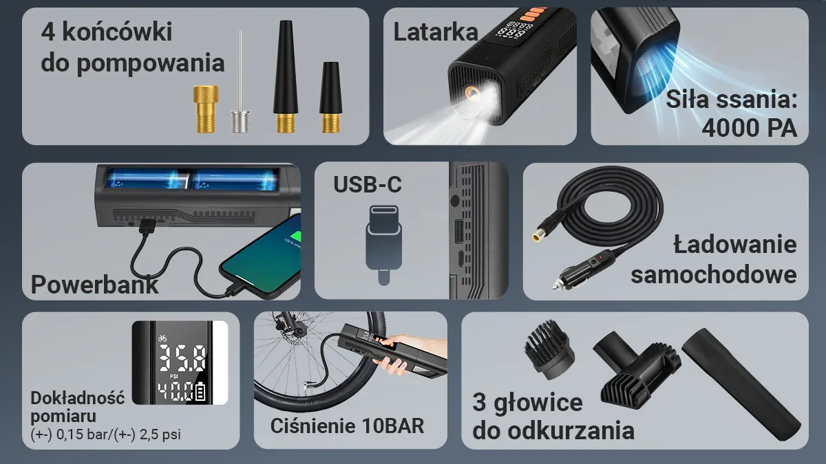 Odkurzacz i akcesoria