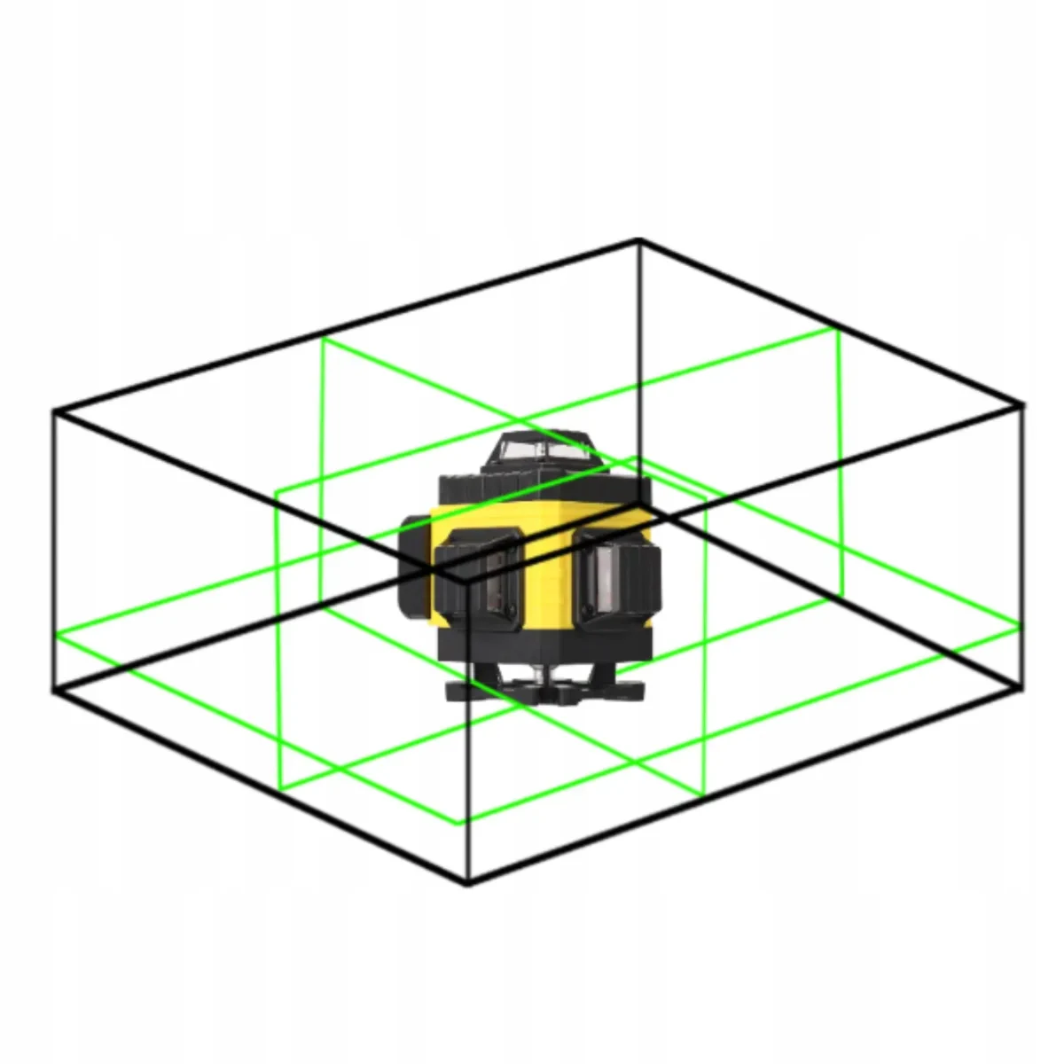 EXTRALINK CROSS PLANE LASER LEVEL SET LASER 4D WITH TRIPOD