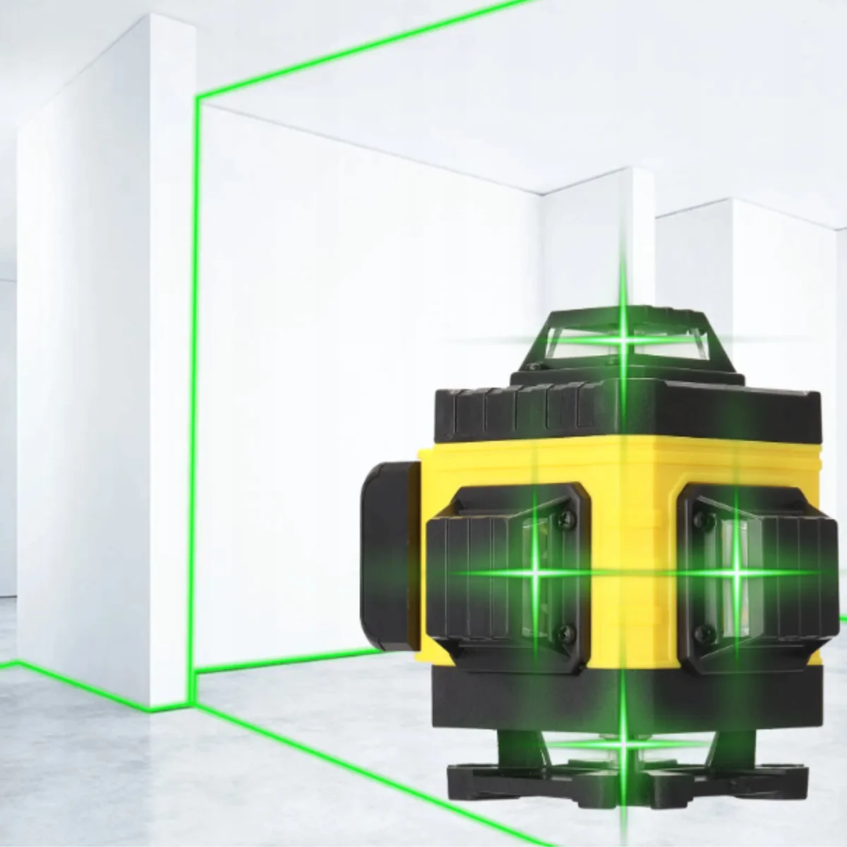 EXTRALINK CROSS PLANE LASER LEVEL SET LASER 4D WITH TRIPOD