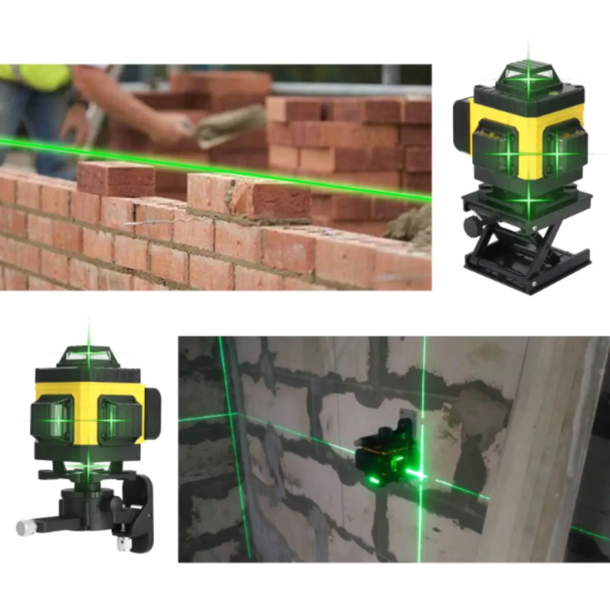 EXTRALINK CROSS PLANE LASER LEVEL SET LASER 4D WITH TRIPOD