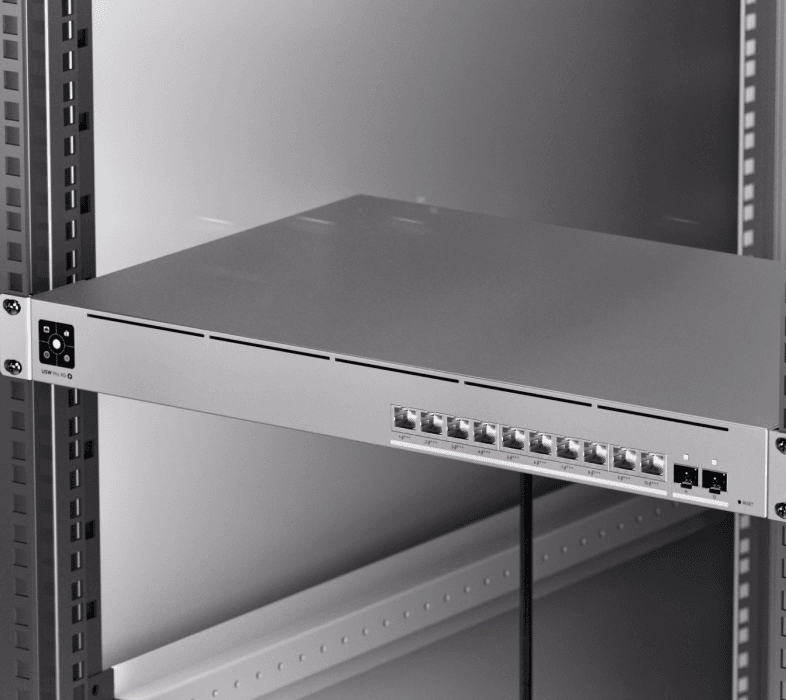 Ubiquiti USW-Pro-XG-10-PoE | Switch | Etherlighting, 10x RJ45 10GbE, 2x SFP+, 400W, Layer 3