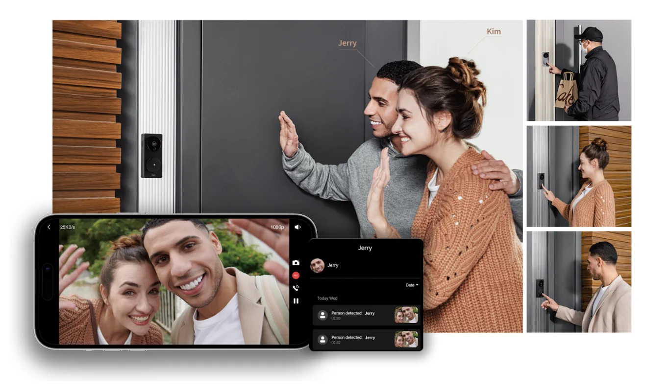 Aqara Doorbell Camera Hub G410 Biały | Wideodomofon | Dzwonek do drzwi, Hub, Kamera