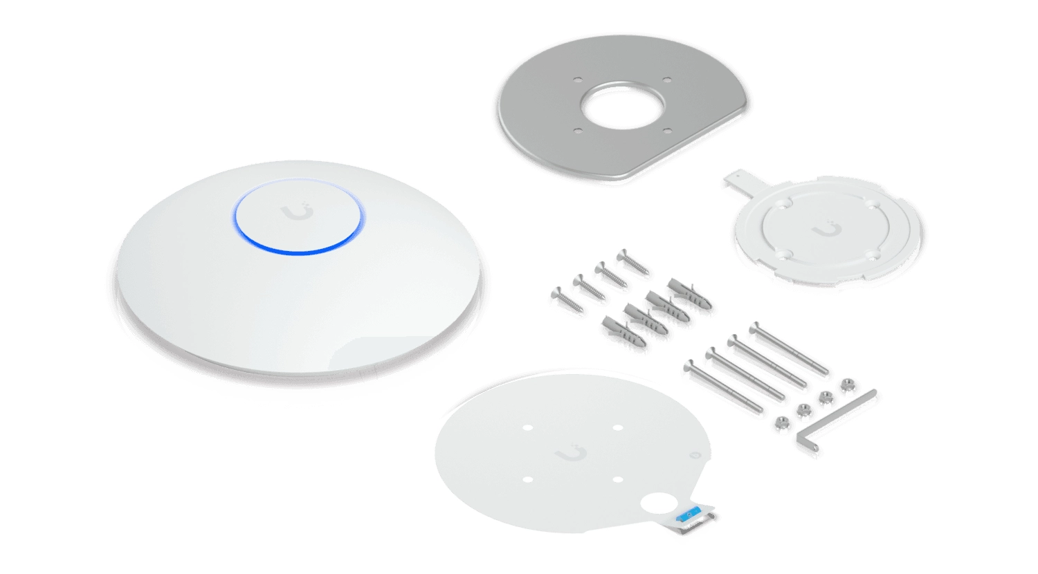 UBIQUITI U7-LR WIFI 7 ACCESS POINT, 1X 2.5GBE POE