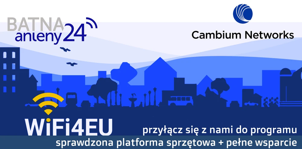 Logotipo de Wifi4Eu Cambium batna24