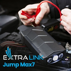 Extralink Jump MAX7 powerbank de arranque de automóveis com muitas  características adicionais